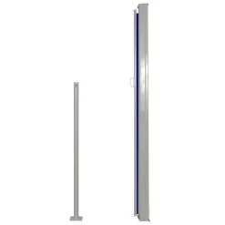 VidaXL Wind-/zonnescherm Uittrekbaar 160x300 Cm Blauw -Buitenparasols Winkel 72796f399be34a46ba4718cdfa4760c0