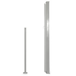 VidaXL Wind-/zonnescherm Uittrekbaar 160x300 Cm Zwart -Buitenparasols Winkel 79261051c4b04d7cbb913aec5503ab51