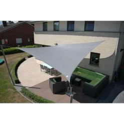 Nesling Coolfit Schaduwdoek 5x5x5 Meter - Antraciet -Buitenparasols Winkel 81003818 9050