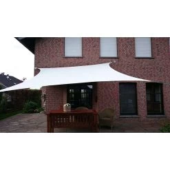 Nesling Dreamsail Schaduwdoek 4x4x4x4 Meter - Cream -Buitenparasols Winkel 81003841 9050