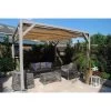 Nesling Coolfit Harmonicadoek 2x4 Meter - Zand -Buitenparasols Winkel 81003858