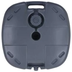 VidaXL Parasolvoet Draagbaar Gevuld Met Zand/water Grijs -Buitenparasols Winkel 84049b41859b4054b7fc254501c2680e