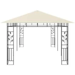 VidaXL Prieel Met Klamboe 6x3x2,73 M Crème 8 VidaXL Prieel Met Klamboe 6x3x2,73 M Crème -Buitenparasols Winkel 95322111d6424a859a28559a91b35ed1