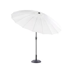 Beliani Marktscherm BAIA - Beige Polyester -Buitenparasols Winkel a0f4981b731d4f4cbae7d9a0eea43fb3