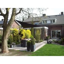 Sunfighters 90 Graden Driehoek 4x5x6,4 Zwart -Buitenparasols Winkel d460fbb5687a440a847829edc15180a0 1