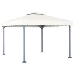 VidaXL Prieel 300x300 Cm Aluminium Crème 7 VidaXL Prieel 300x300 Cm Aluminium Crème -Buitenparasols Winkel ea19d6abe3b645dfa3f9c1701a051a5a