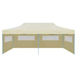 VidaXL Partytent Pop-up Inklapbaar 3x6 M Crème -Buitenparasols Winkel f0c387cb13314905999d7da48e297d32